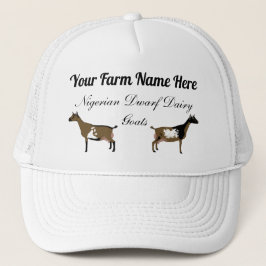 Gepersonaliseerde Nigeriaanse Dwarf Dairy Goat Trucker Pet