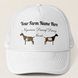 Gepersonaliseerde Nigeriaanse Dwarf Dairy Goat Trucker Pet