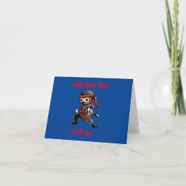 Gepersonaliseerde Ninja    Kaart