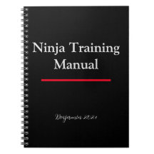Gepersonaliseerde Ninja Training Handleiding Notit