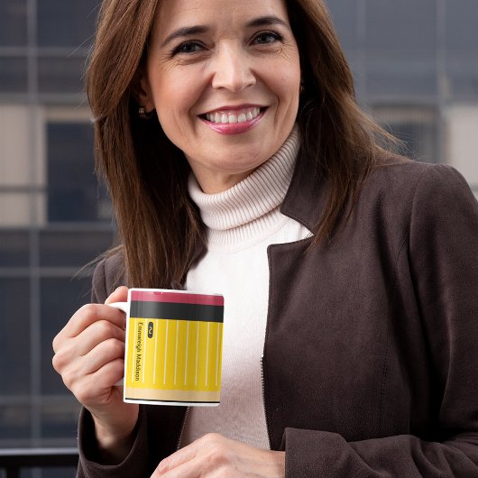 Gepersonaliseerde No 2 Potlood Teacher's Fun Koffiemok