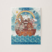 Gepersonaliseerde Noah's Ark Puzzle