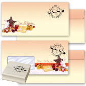 Gepersonaliseerde North Pole familie postzegel Rubberstempel