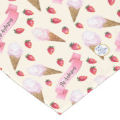 Gepersonaliseerde nostalgische ijssalon met de han lange tafelloper (Hoek)