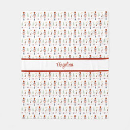 Gepersonaliseerde Notenkraker Ballet Muziek Vakant Fleece Deken