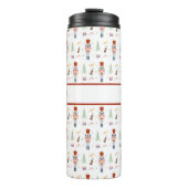 Gepersonaliseerde Notenkraker Ballet Muziek Vakant Thermosbeker (Voorkant)