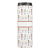 Gepersonaliseerde Notenkraker Ballet Muziek Vakant Thermosbeker (Achterkant)