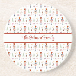 Gepersonaliseerde Notenkraker Ballet Muziek Vakant Zandsteen Onderzetter