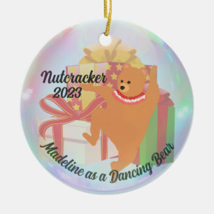 Gepersonaliseerde Notenkraker Ornament - Dancing B