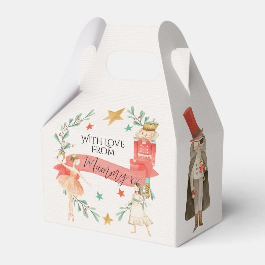 Gepersonaliseerde Notenkraker Thema Cadeaudozen Bedankdoosjes (Achterkant)