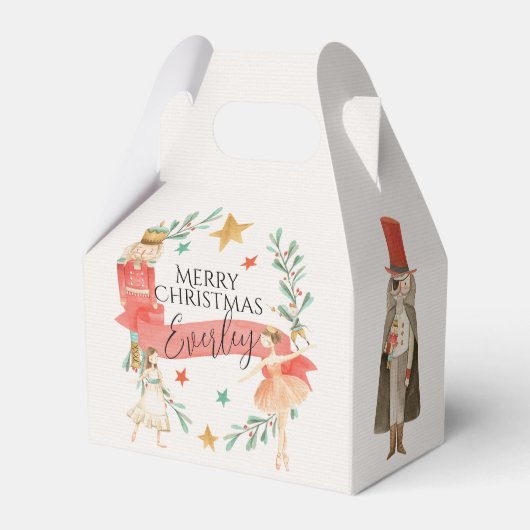 Gepersonaliseerde Notenkraker Thema Cadeaudozen Bedankdoosjes (Voorkant Zijde)