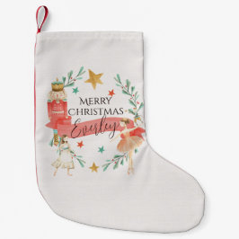 Gepersonaliseerde Notenkraker Thema Kerstkous Kleine Kerstsok