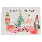 Gepersonaliseerde Notenkraker Theme Gift Bag Groot Cadeauzakje (Voorkant)