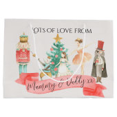 Gepersonaliseerde Notenkraker Theme Gift Bag Groot Cadeauzakje (Achterkant)