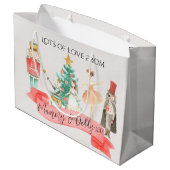 Gepersonaliseerde Notenkraker Theme Gift Bag Groot Cadeauzakje (Achterkant Gekanteld)