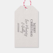Gepersonaliseerde Notenkraker Theme Gift Labels Cadeaulabel (Achterkant)