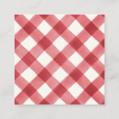 Gepersonaliseerde Notenkraker vakantie behuizing K Informatiekaartje (Achterkant)