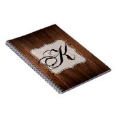 Gepersonaliseerde notitie boek Schuur hout land ru (Rechterzijde)