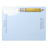 gepersonaliseerde notitieblok voor cadeaus voor do (Voorkant)