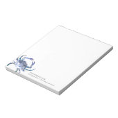 Gepersonaliseerde Notitieblokken Waterverf Blue Cr (Linkerzijde)