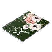 Gepersonaliseerde notitieboek Geometric Garden Roo (Linkerzijde)