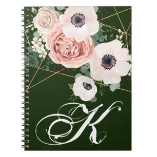 Gepersonaliseerde notitieboek Geometric Garden Roo