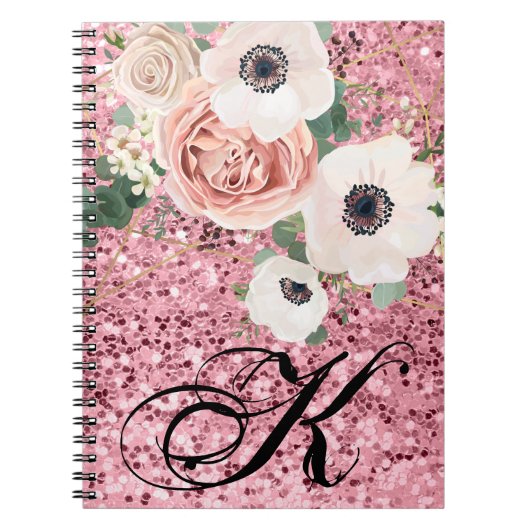 Gepersonaliseerde notitieboek Geometric Garden Roo (Voorkant)