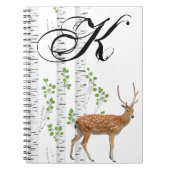 Gepersonaliseerde notitieboek Herten Doe Buck Fore (Voorkant)