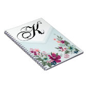 Gepersonaliseerde notitieboek Tropische Bloem op B (Rechterzijde)