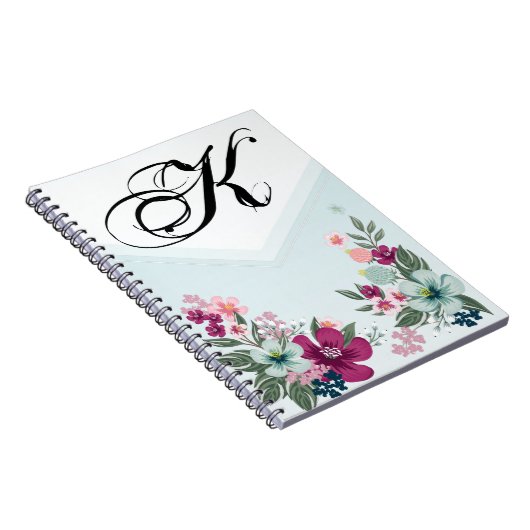 Gepersonaliseerde notitieboek Tropische Bloem op B (Rechterzijde)