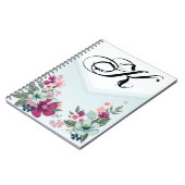 Gepersonaliseerde notitieboek Tropische Bloem op B (Linkerzijde)
