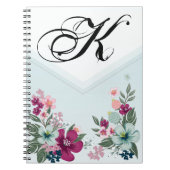 Gepersonaliseerde notitieboek Tropische Bloem op B (Voorkant)