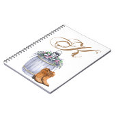 Gepersonaliseerde notitieboek Zomer Land Bruiloft  (Linkerzijde)