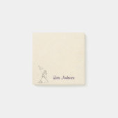 Gepersonaliseerde notities na het plaatsen van de  post-it® notes (Voorkant)