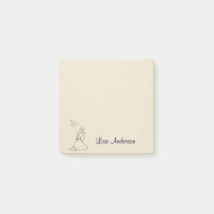 Gepersonaliseerde notities na het plaatsen van de  post-it® notes