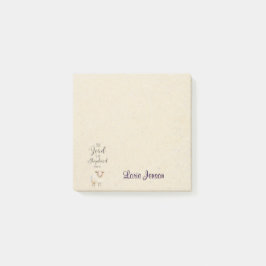 Gepersonaliseerde notities na het plaatsen van de  post-it® notes