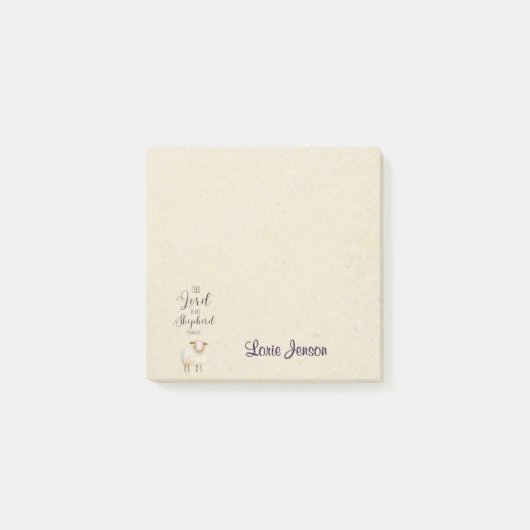 Gepersonaliseerde notities na het plaatsen van de post-it® notes (Voorkant)