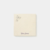 Gepersonaliseerde notities na het plaatsen van de  post-it® notes (Voorkant)