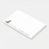 Gepersonaliseerde notities voor Schotse Fold kat Post-it® Notes (Schuin)
