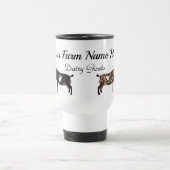 Gepersonaliseerde Nubian Dairy Goat Reisbeker (Center)