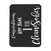 Gepersonaliseerde nuchterheid 12 stappen herstel a magneet (Verticaal)