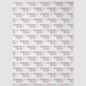Gepersonaliseerde Nurse Gift Wrap Tissuepapier (Voorkant)