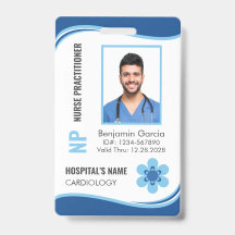 Gepersonaliseerde Nurse Practitioner Foto ID Bevei