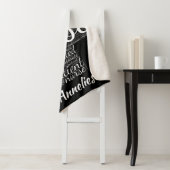 Gepersonaliseerde Nurse Word Art Gift voor Nurses  Sherpa Deken (In situ)