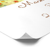 Gepersonaliseerde Nursery Art Child Flying Plane Poster (Hoek)