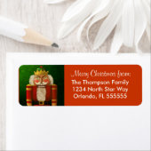Gepersonaliseerde Nutcracker-adreslabels Etiket (Insitu)