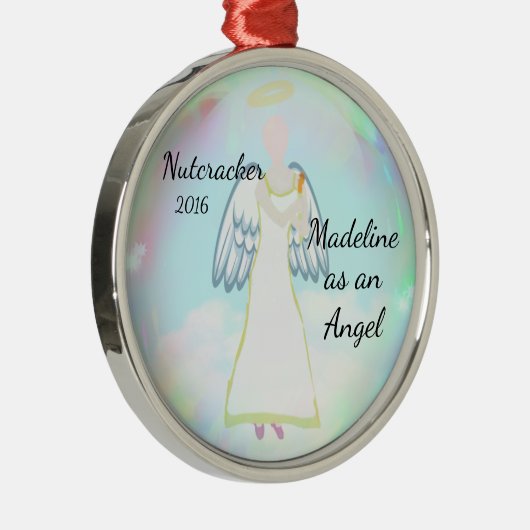 Gepersonaliseerde Nutcracker Ornament - Angel (Rechts)