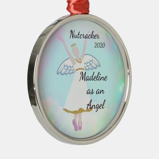 Gepersonaliseerde Nutcracker Ornament - Angel (Rechts)