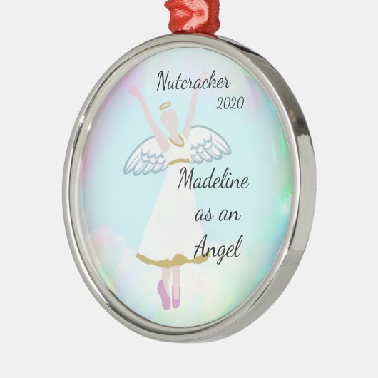 Gepersonaliseerde Nutcracker Ornament - Angel (Links)