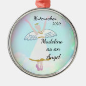 Gepersonaliseerde Nutcracker Ornament - Angel (Voorkant)